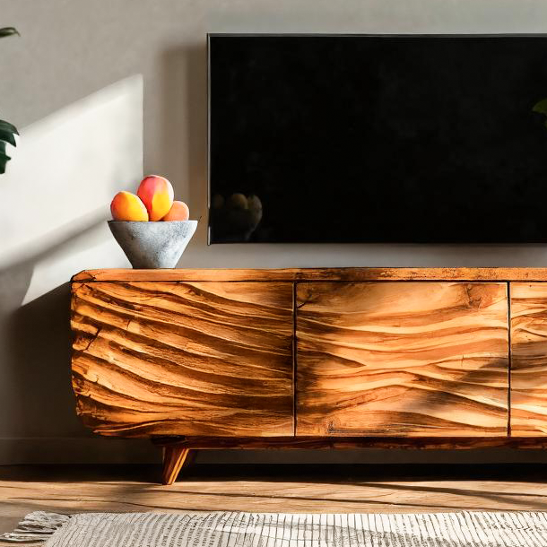Mobile TV ispirato al Mid-Century per Soggiorno RTTHTTTVC046