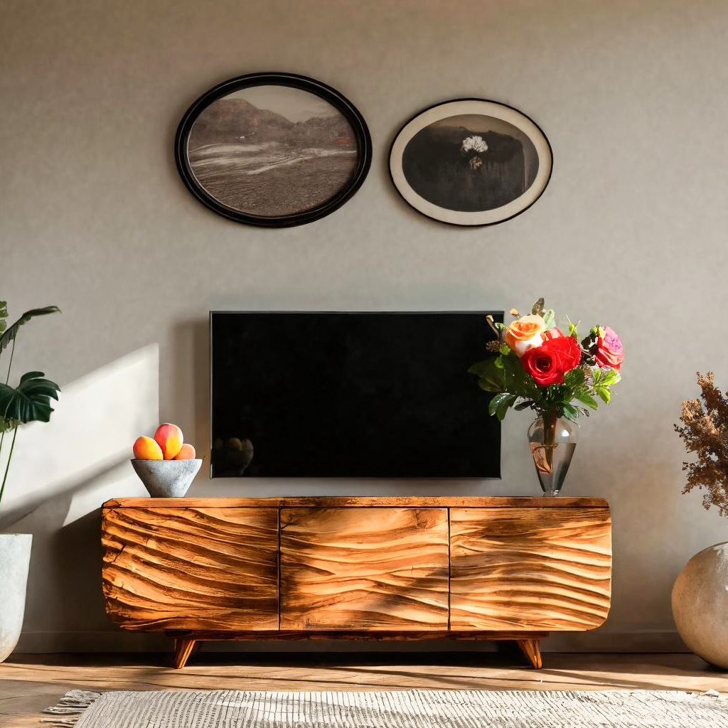 Mobile TV ispirato al Mid-Century per Soggiorno RTTHTTTVC046