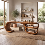 Contemporary Freeform Executive Desk Home Office Studio SILDTTNDE054