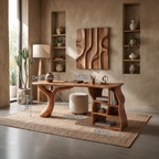 Artistic Sculptural Writing Desk Home Office Bedroom SILDTTNDE041