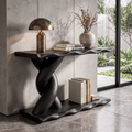 Consolle Contemporanea Con Base A Spirale E Ripiano Inferiore Per Soggiorno SINLKICS701