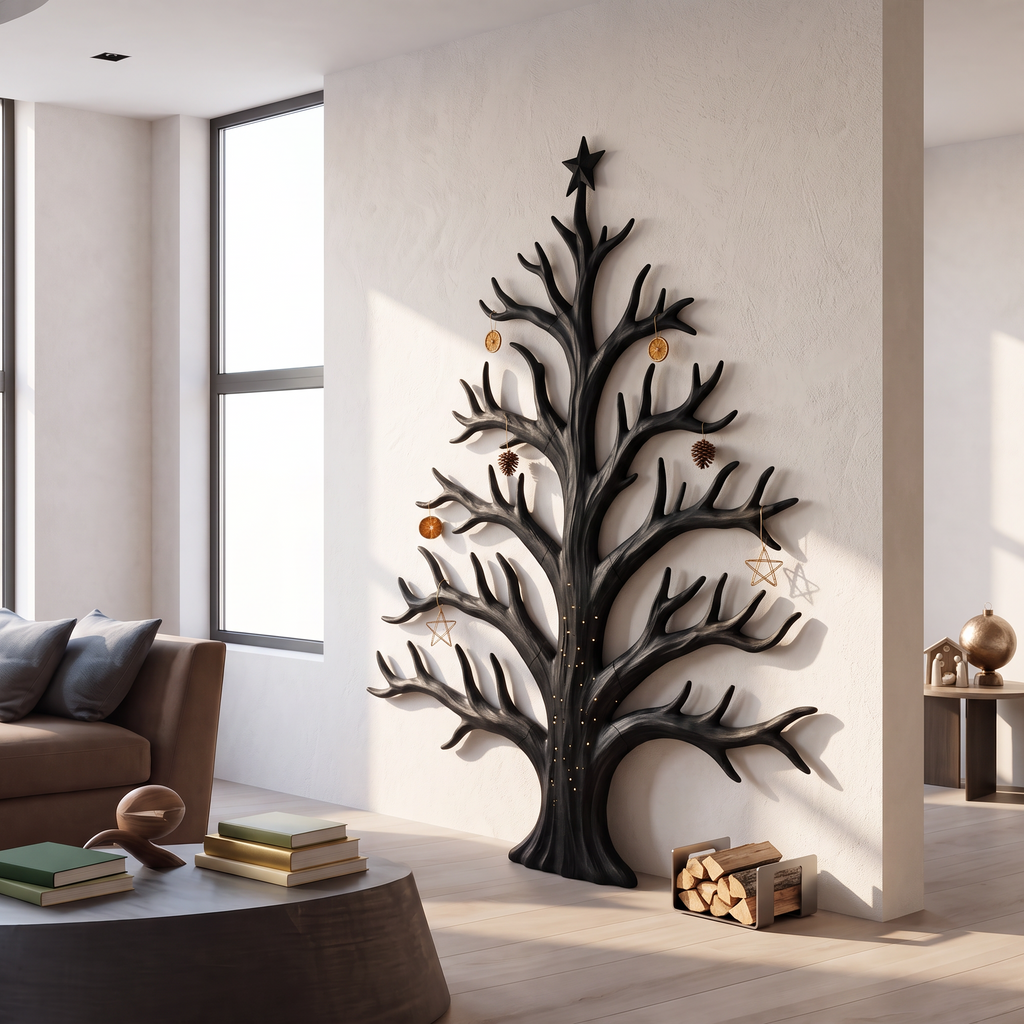 Modern Christmas Tree With Bare Branch Design For Living Room SINLSAWA142