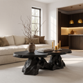 Organic Coffee Table With Sculptural Tree Root Base For Living Room SINLHACF412