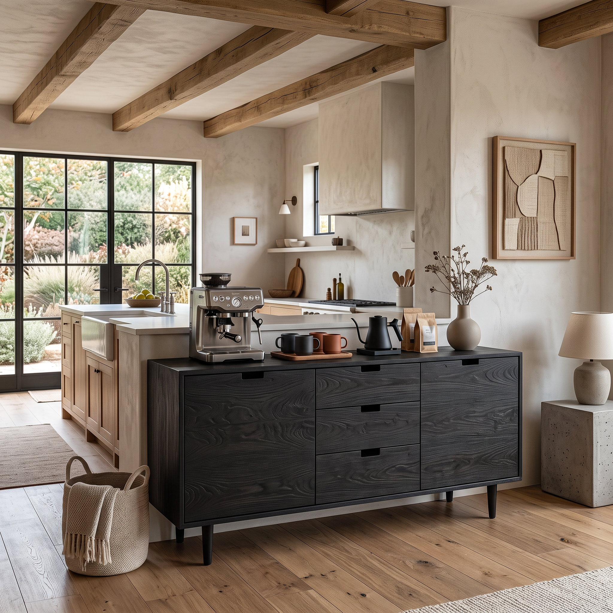 Madia Moderna in Legno per Soggiorno RTTHTTSD060