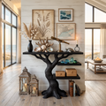 Tavolo Console a Ramo Stile Woodland Contemporaneo Per Decorazioni di Halloween SILDTTNCS157
