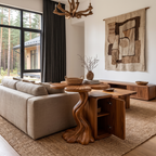 Tavolino Moderno Con Base Ispirata Ad Albero Per Salotto SINLHASTA305