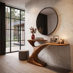 Minimalist Console Table For Entryway And Hallway SINLHACS692