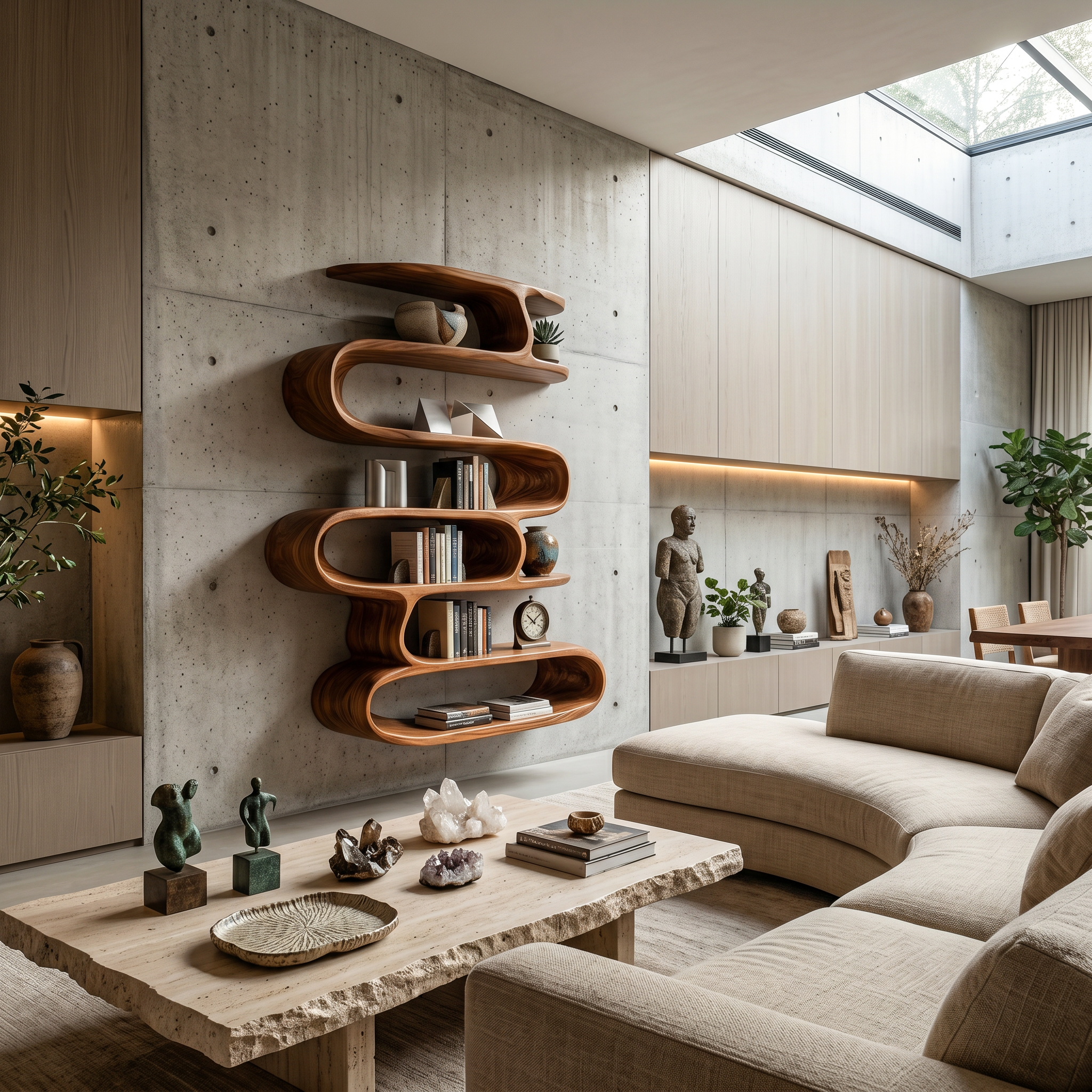 Elegante mensola a muro per l'arredamento moderno RTTHTTWMS001