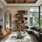 Elegante mensola a muro per l'arredamento moderno RTTHTTWMS001