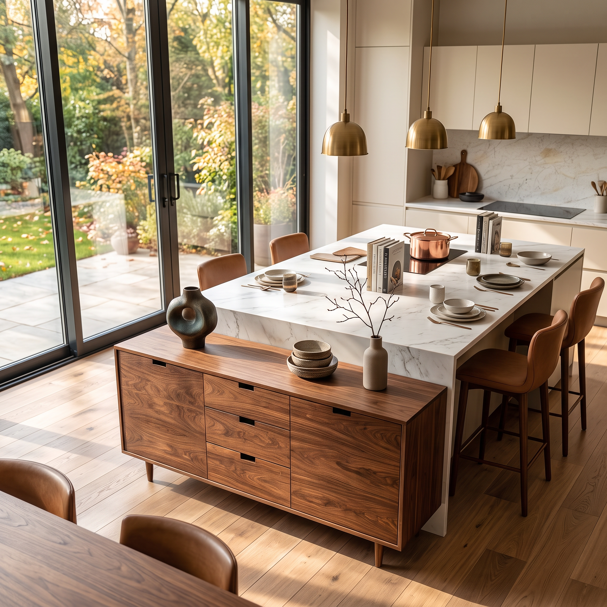 Madia Moderna in Legno per Soggiorno RTTHTTSD060