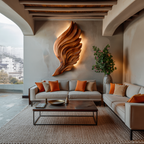 Abstract Wooden Wing Wall Art Per L'arredamento Moderno Della Parete RTTHTTWA080