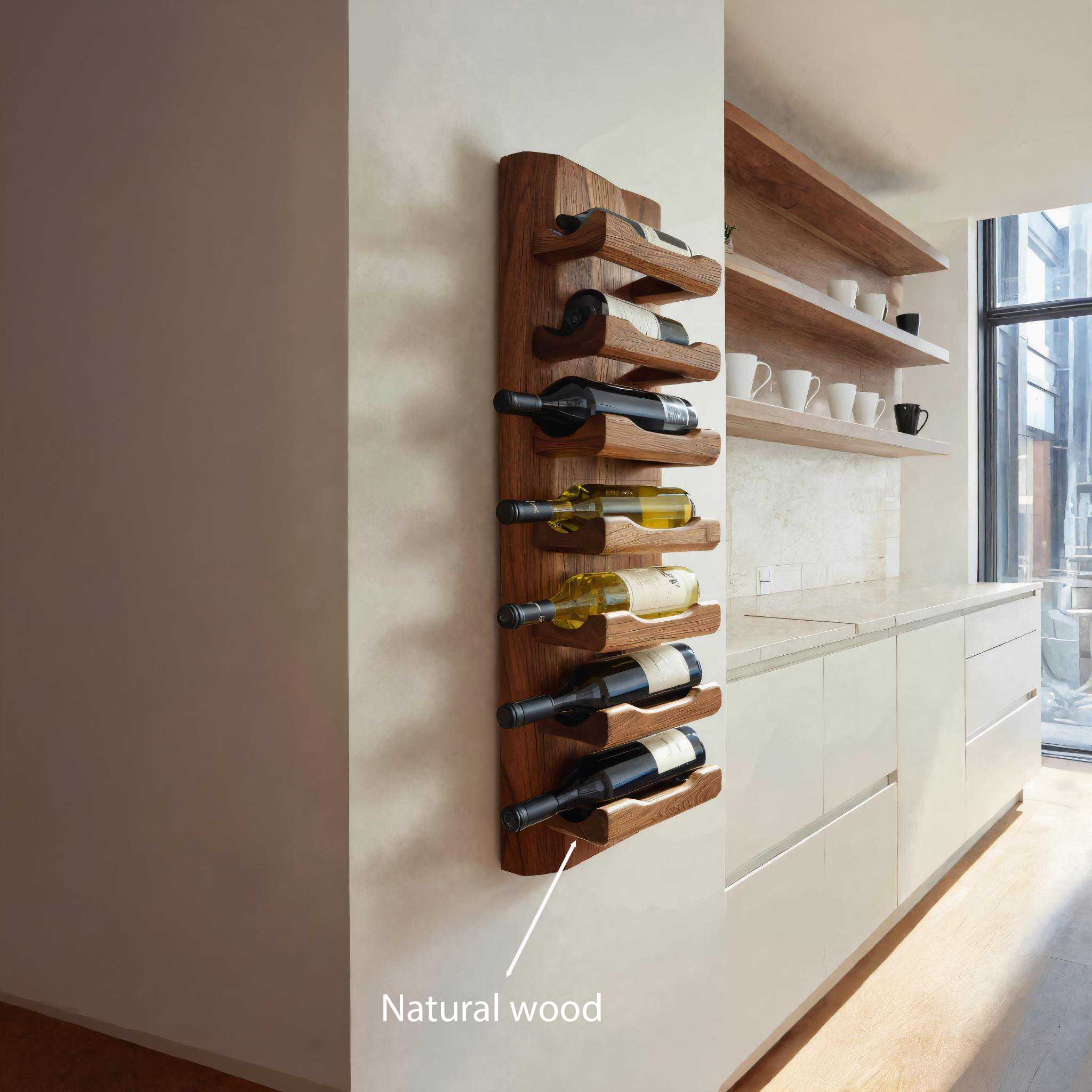 Cantinetta da Muro Moderna per Arredamento Minimal RTTHTTWH002